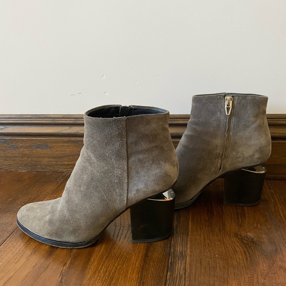 Alexander Wang Suede Ankle Boots